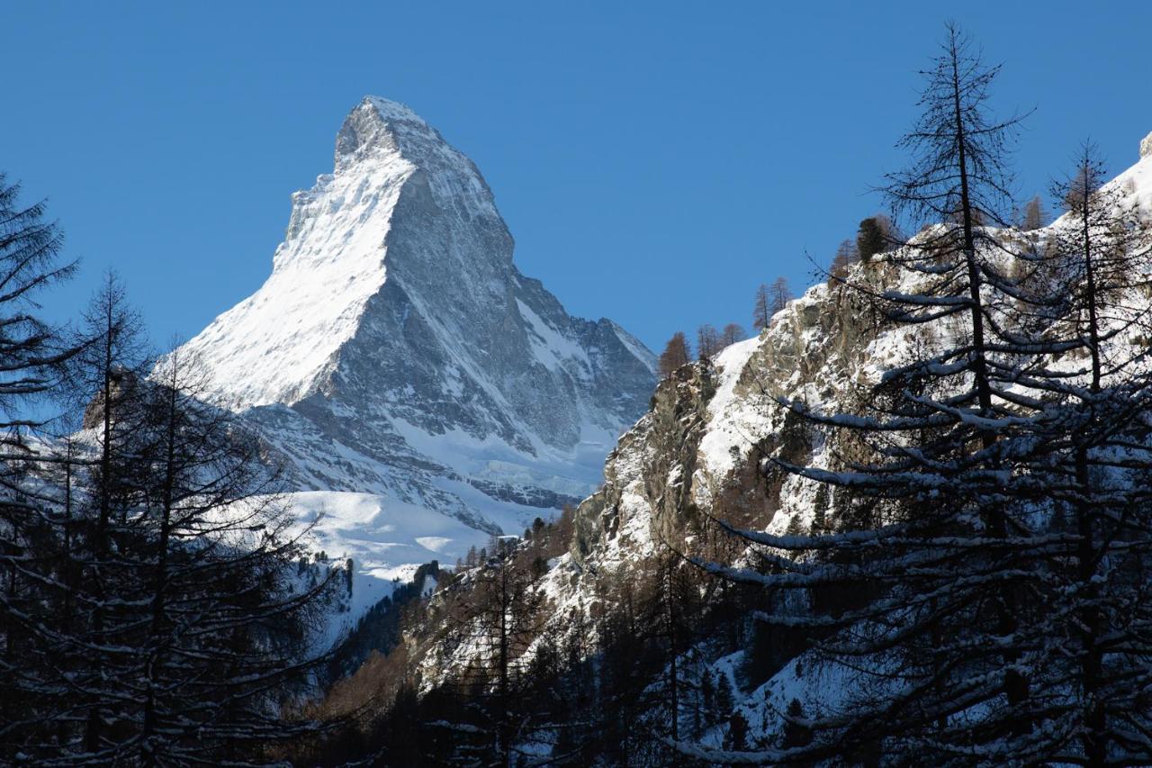 Bolero 4.5 Dachzimmerwohnung Zermatt Exteriör bild